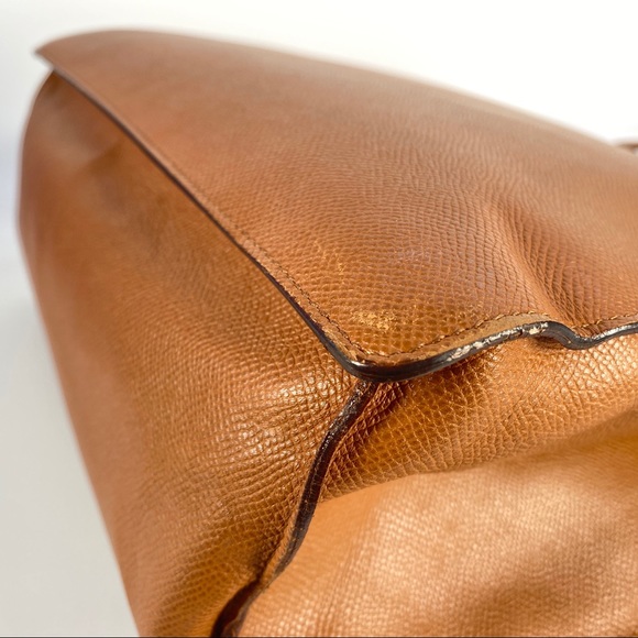 Authentic Vintage Bvlgari XLarge Leather Tote - Picture 11 of 16